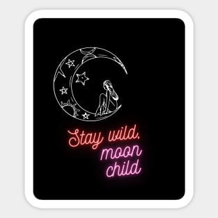 Moon Child Sticker